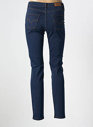 Jeans coupe slim stretch taille normale bleu LCDN femme