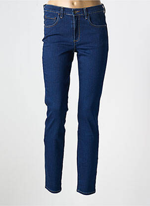 Jeans coupe slim stretch taille normale bleu LCDN femme