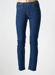 Jeans coupe slim stretch taille normale bleu GRIFFON femme