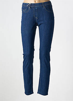 Jeans coupe slim stretch taille normale bleu GRIFFON femme