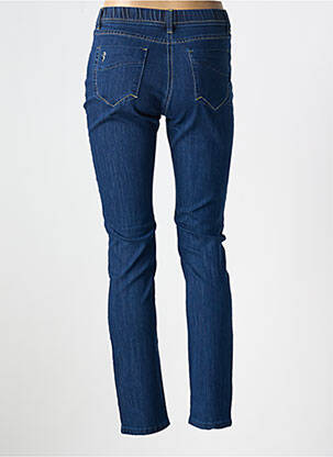 Jeans coupe slim stretch taille normale bleu GRIFFON femme