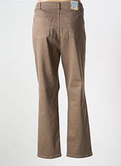 Jeans coupe droite marron ANNA MONTANA pour femme seconde vue