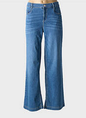 Jeans coupe large bleu ANNA MONTANA pour femme seconde vue