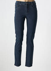 Jeans coupe slim bleu ANNA MONTANA pour femme seconde vue