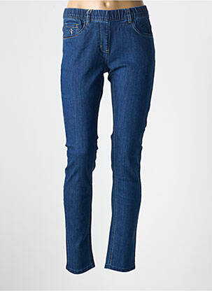 Jeans coupe slim bleu GRIFFON pour femme