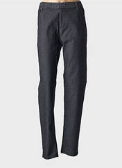 Jeans coupe slim gris GEVANA pour femme seconde vue