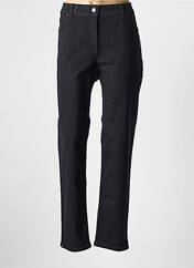 Jeans coupe slim noir ANNA MONTANA pour femme seconde vue