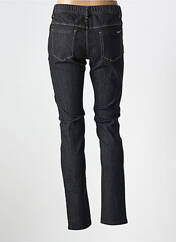 Jeans coupe slim noir GEVANA pour femme seconde vue