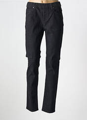 Jeans coupe slim noir GRIFFON pour femme seconde vue