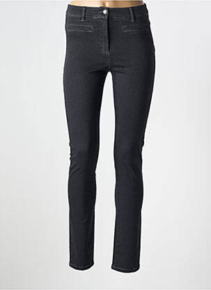 Jeans coupe slim noir PAUSE CAFE pour femme