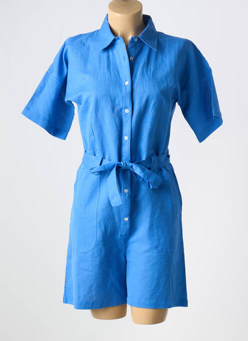 Combishort bleu C'EST BEAU LA VIE pour femme