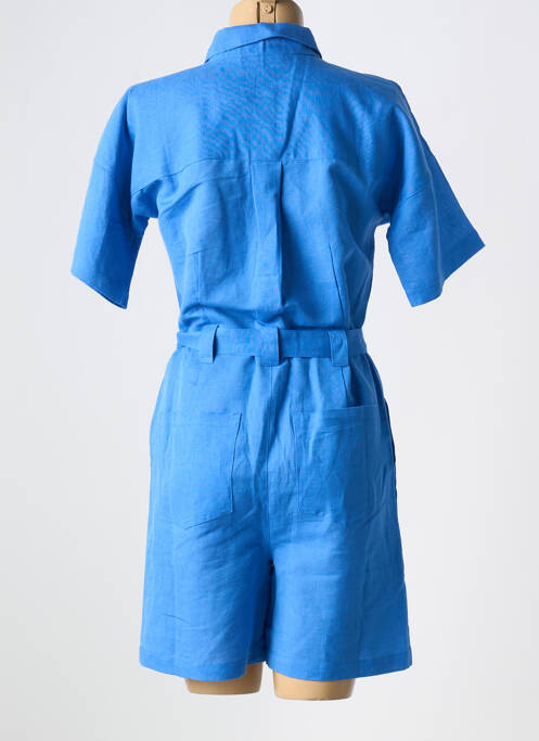 Combishort bleu C'EST BEAU LA VIE pour femme