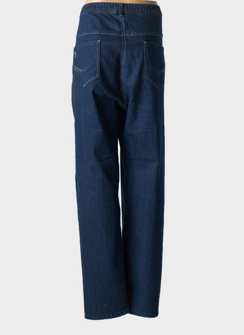 Jeans coupe droite bleu GRIFFON pour femme