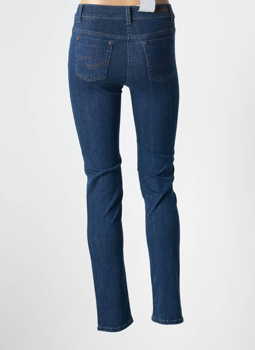 Jeans coupe slim bleu ANNA MONTANA pour femme