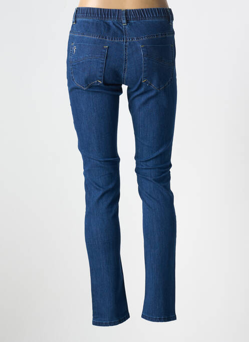 Jeans coupe slim bleu GRIFFON pour femme
