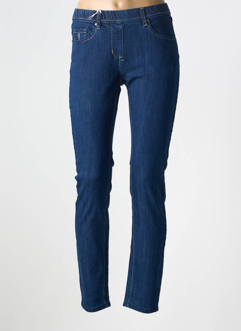 Jeans coupe slim bleu GRIFFON pour femme