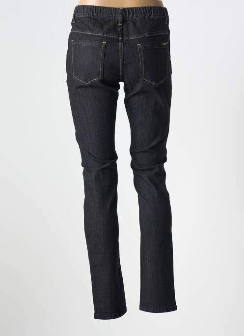 Jeans coupe slim noir GEVANA pour femme