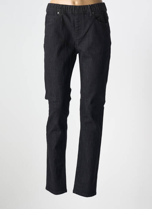 Jeans coupe slim noir GRIFFON pour femme