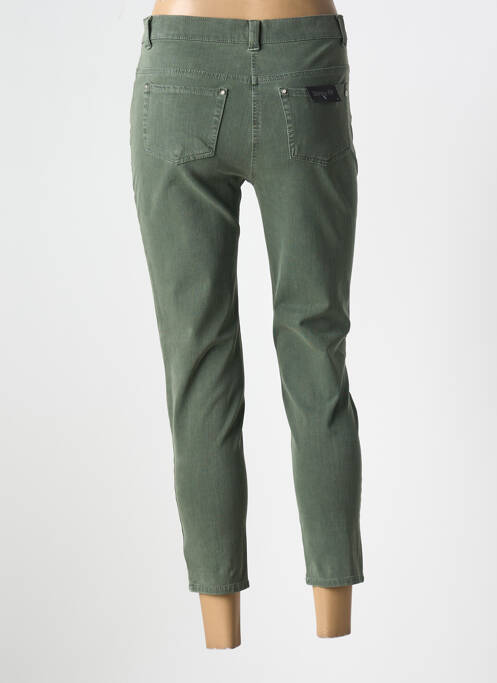 Jeans coupe slim vert ANNA MONTANA pour femme