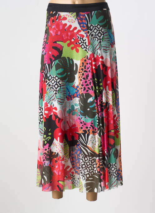 Jupe longue rouge MALOKA pour femme