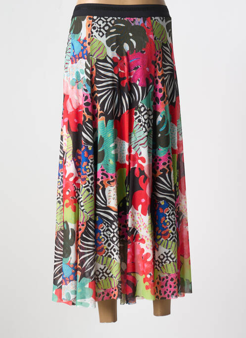 Jupe longue rouge MALOKA pour femme