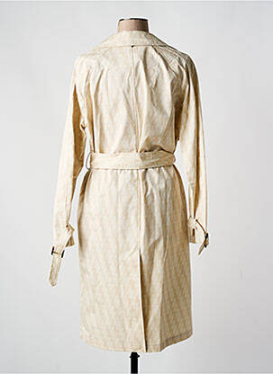 Trench poches sans capuche beige ONE STEP femme
