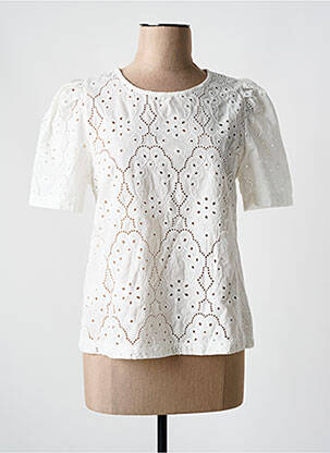 Blouse blanc SENS UNIQ pour femme