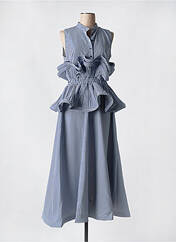 Robe longue bleu SENES pour femme seconde vue
