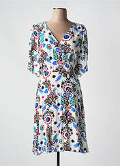 Robe mi-longue blanc C'EST BEAU LA VIE pour femme seconde vue