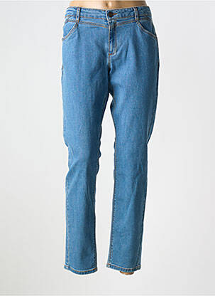 Jeans coupe slim poches bleu ONE STEP femme