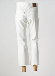 Pantalon 7/8 blanc ONE STEP pour femme seconde vue