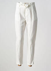 Pantalon 7/8 blanc ONE STEP pour femme seconde vue