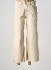 Pantalon flare beige PARA MI pour femme seconde vue