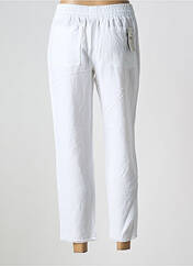 Pantalon slim blanc FIVE pour femme seconde vue