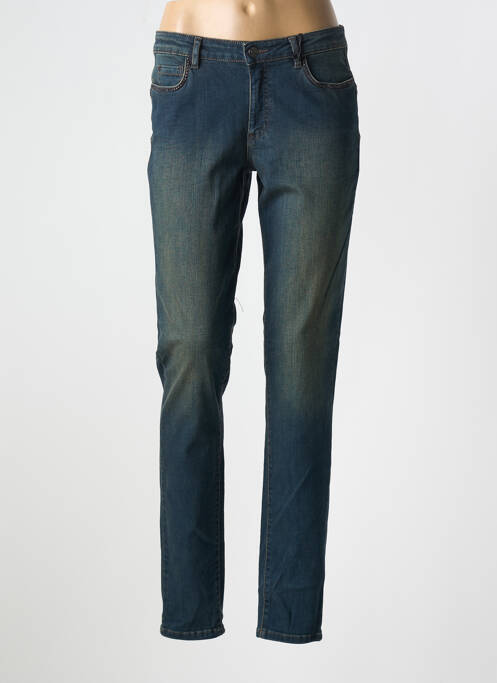 Jeans coupe slim bleu IKKS pour femme