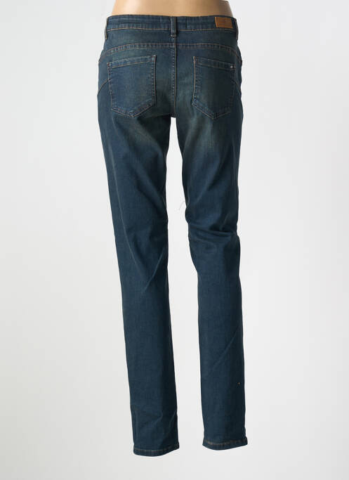 Jeans coupe slim bleu IKKS pour femme