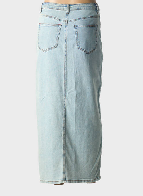 Jupe mi-longue bleu MY ESSENTIAL WARDROBE pour femme