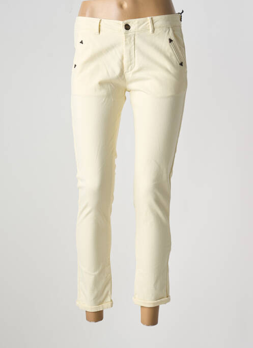 Pantalon 7/8 beige HOD pour femme