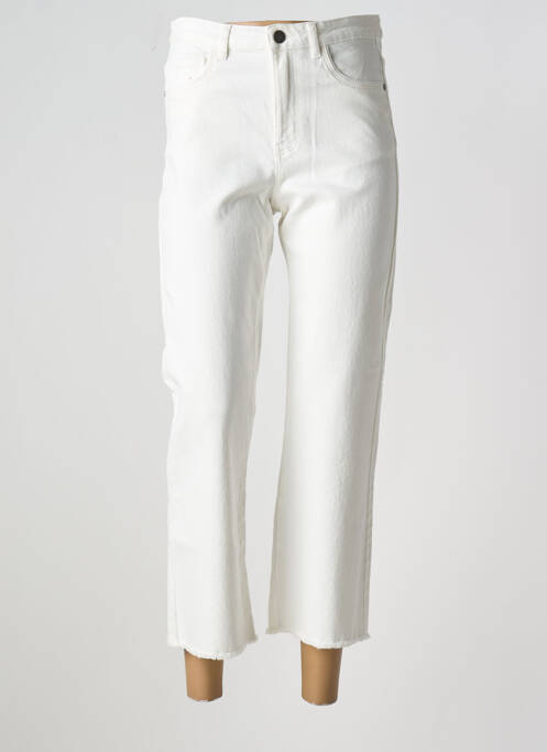 Pantalon 7/8 blanc ONE STEP pour femme
