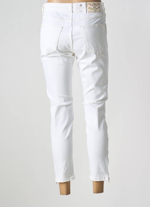 Pantalon 7/8 blanc PARA MI pour femme