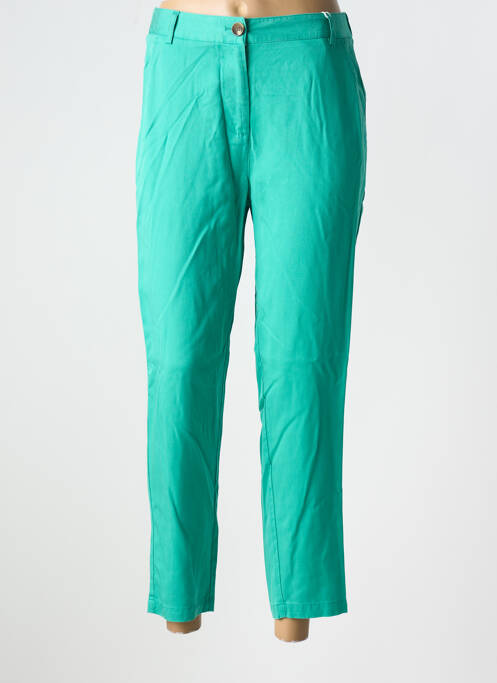 Pantalon 7/8 vert C'EST BEAU LA VIE pour femme