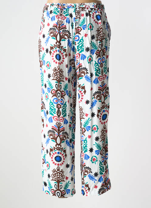 Pantalon droit blanc C'EST BEAU LA VIE femme