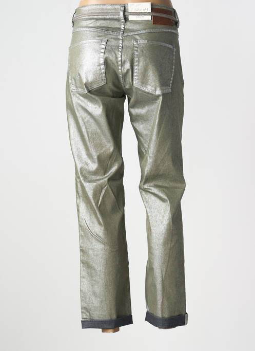 Pantalon droit argent PARA MI pour femme