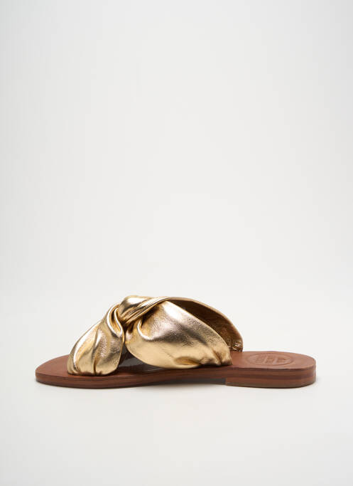 Sandales/Nu pieds or VIRGINIE DARLING pour femme