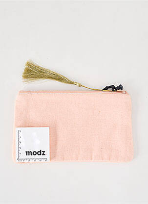 Trousse effet matière satinée rose PETITE MENDIGOTE femme