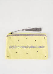 Trousse jaune PETITE MENDIGOTE pour femme seconde vue