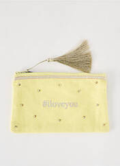 Trousse jaune PETITE MENDIGOTE pour femme seconde vue