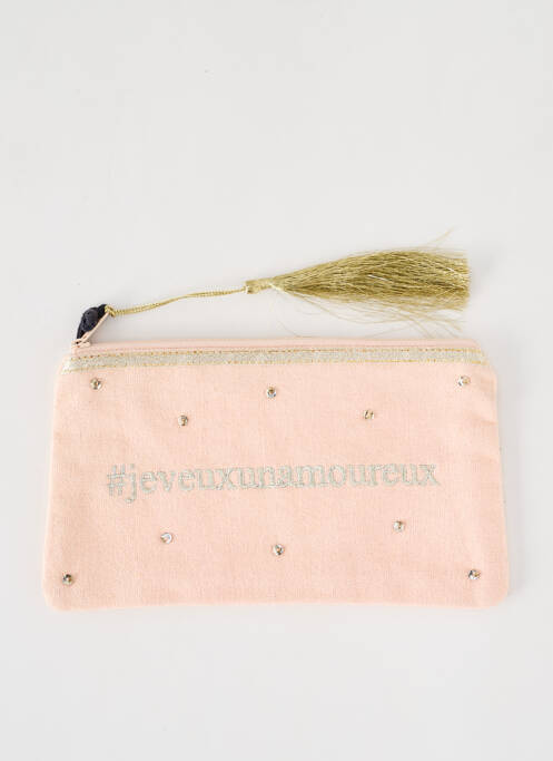 Trousse rose PETITE MENDIGOTE pour femme