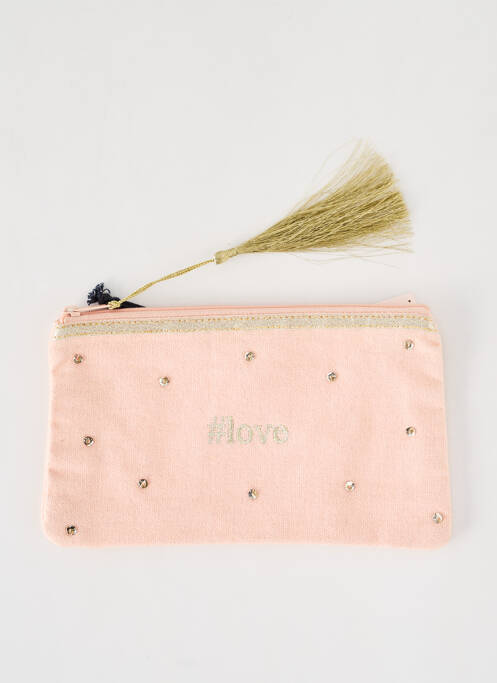 Trousse rose PETITE MENDIGOTE pour femme