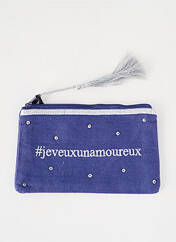Trousse bleu PETITE MENDIGOTE pour femme seconde vue